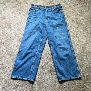 Sezane Le Crop Denim